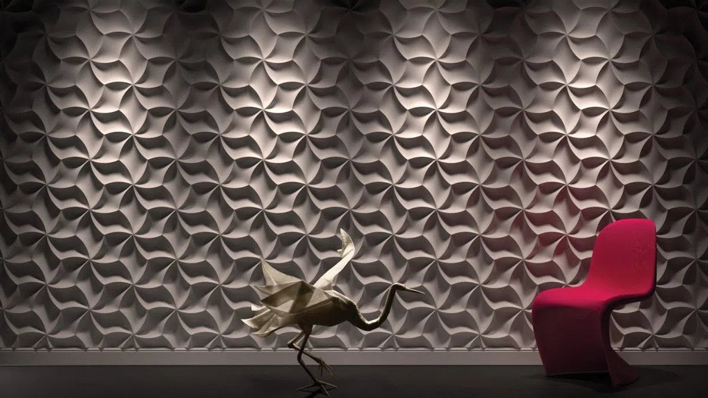 3D Wall Panel - MERINGUE - DecorMania.eu