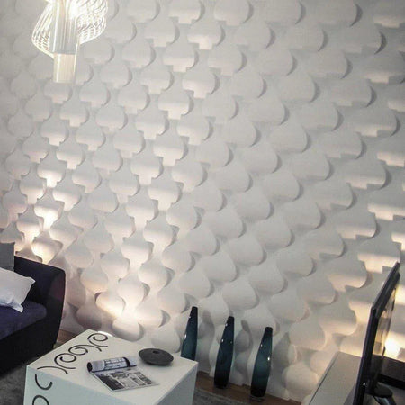 3D Wall Panel - RAINDROP - DecorMania.eu