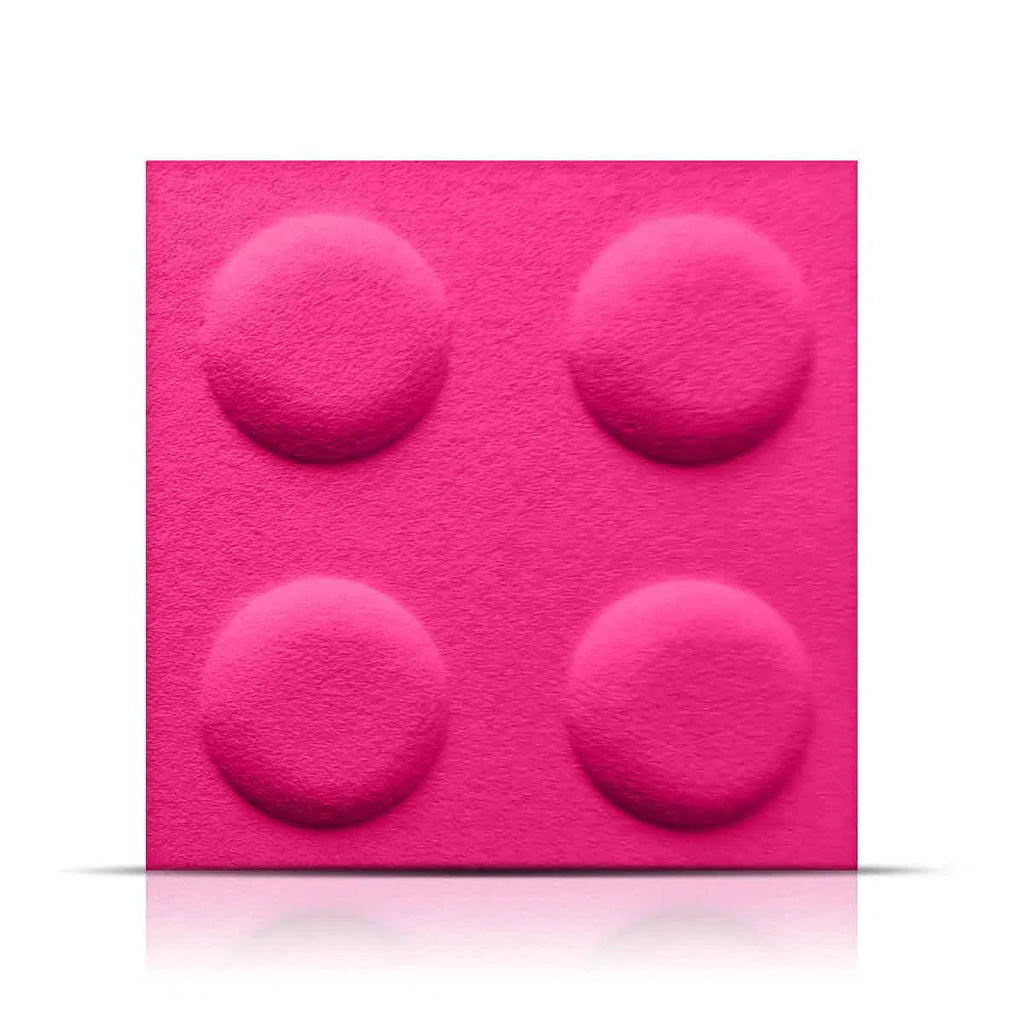 BLOCK 1 - 3D felt panel (sold in packs) - DecorMania.eu