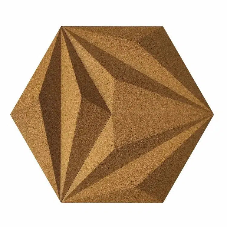 DIAMOND LINE 3D Cork Acoustic Panel - DecorMania.eu