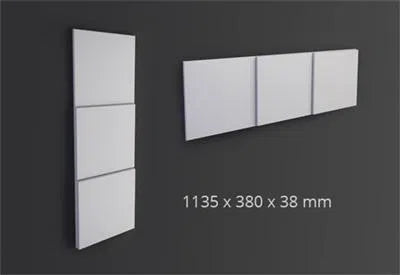 DOMINO 3D WALL PANEL 1PC - DecorMania.eu