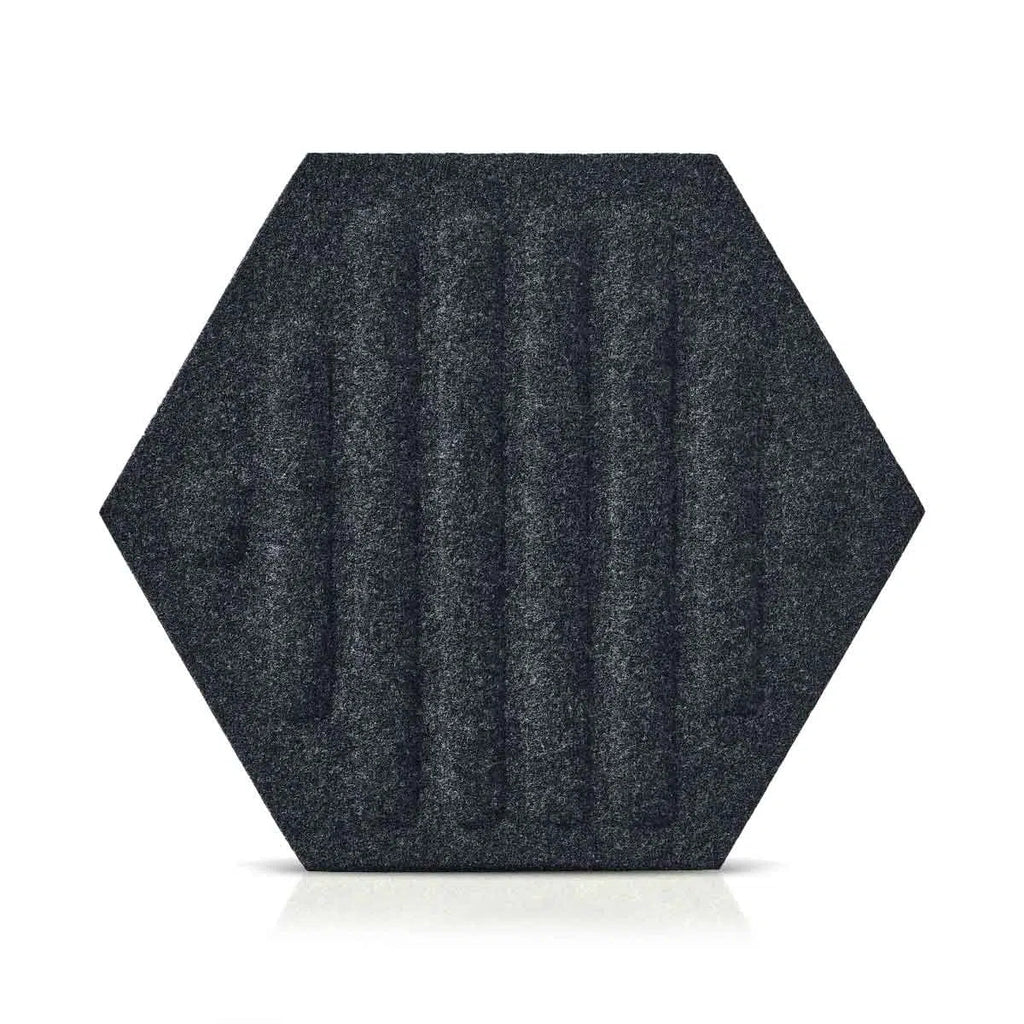 HEXA RIFT Felt Panel - BLACK - DecorMania.eu