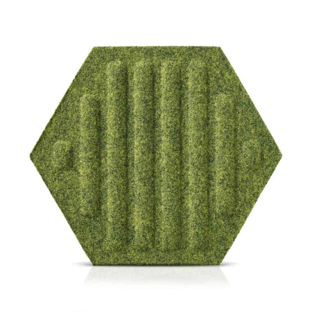 HEXA RIFT Felt Panel - OLIVE - DecorMania.eu