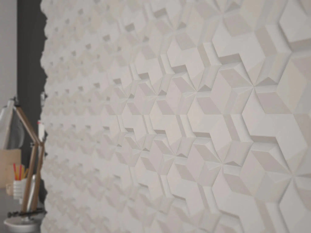 HEXA.2 3D Wall Panel EPS - 3D Polystyrene Wall Panels | DecorMania