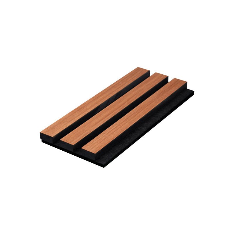 Mahogany Acoustic Slats Wall Panel 280 x 60 - DecorMania.eu