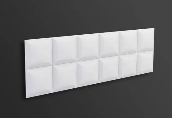 SQUARE 3D WALL PANEL 1PC - DecorMania.eu