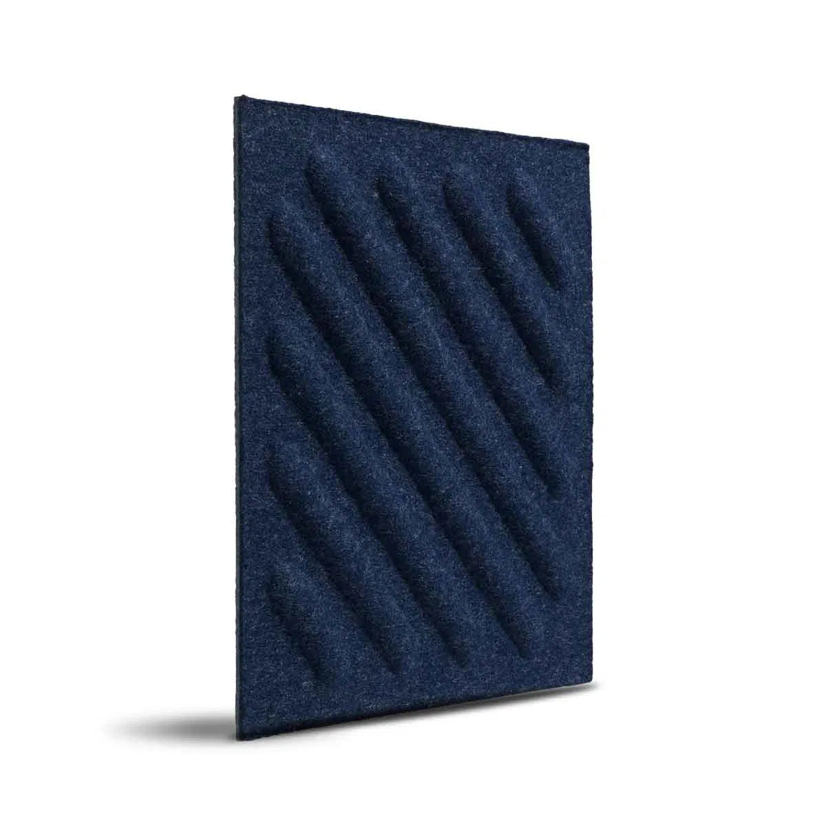 SQUARE RIFT 2 Felt Panel - NAVY - DecorMania.eu