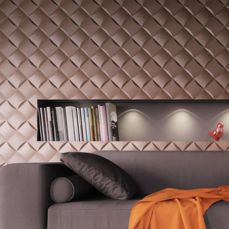 "Wicker" 3D Wall Panel Model 02 - DecorMania.eu